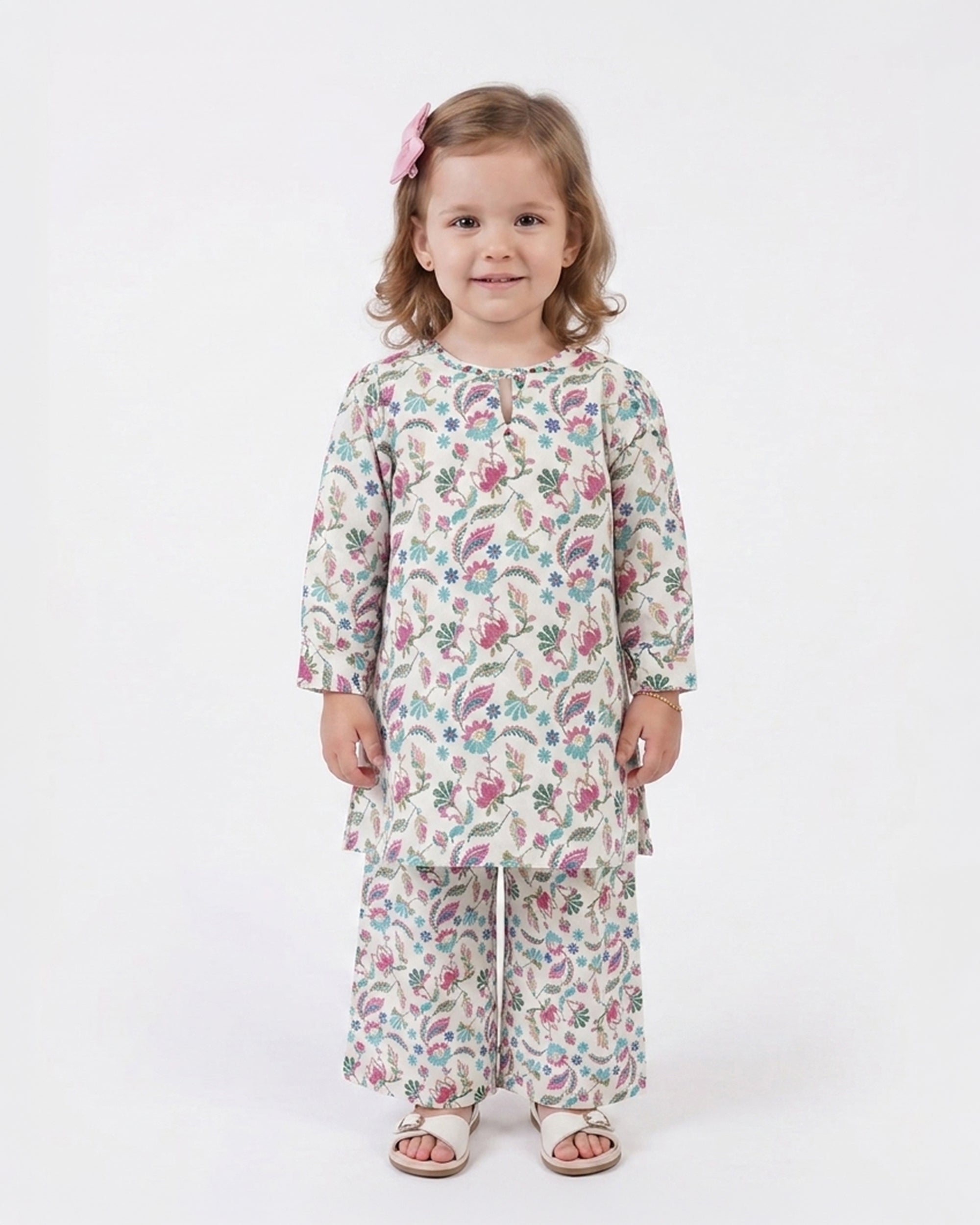 Eminent Girls' Fusion Printed 2Pc Suit
