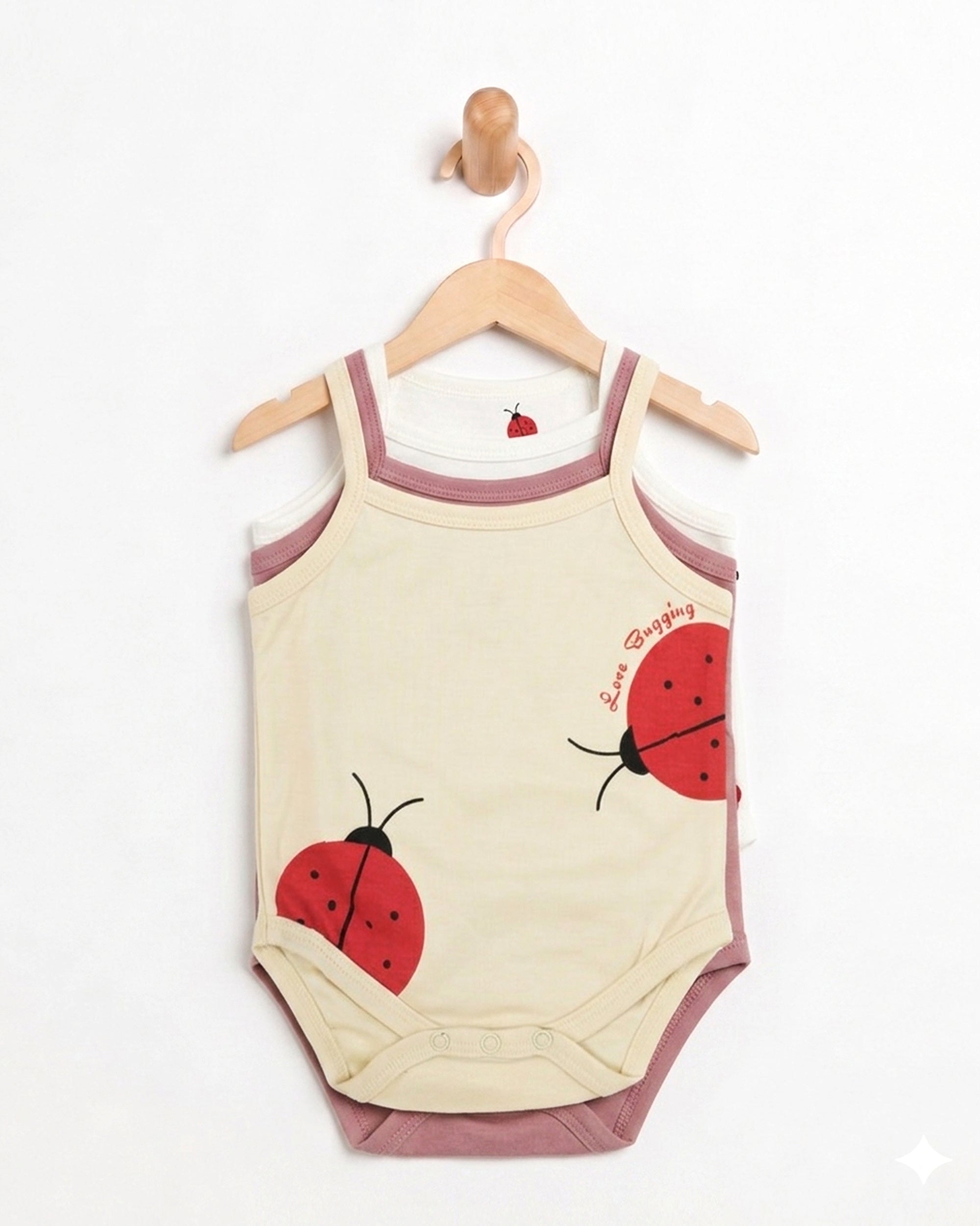 Eminent Newborn Girls' 3Pc Romper Set