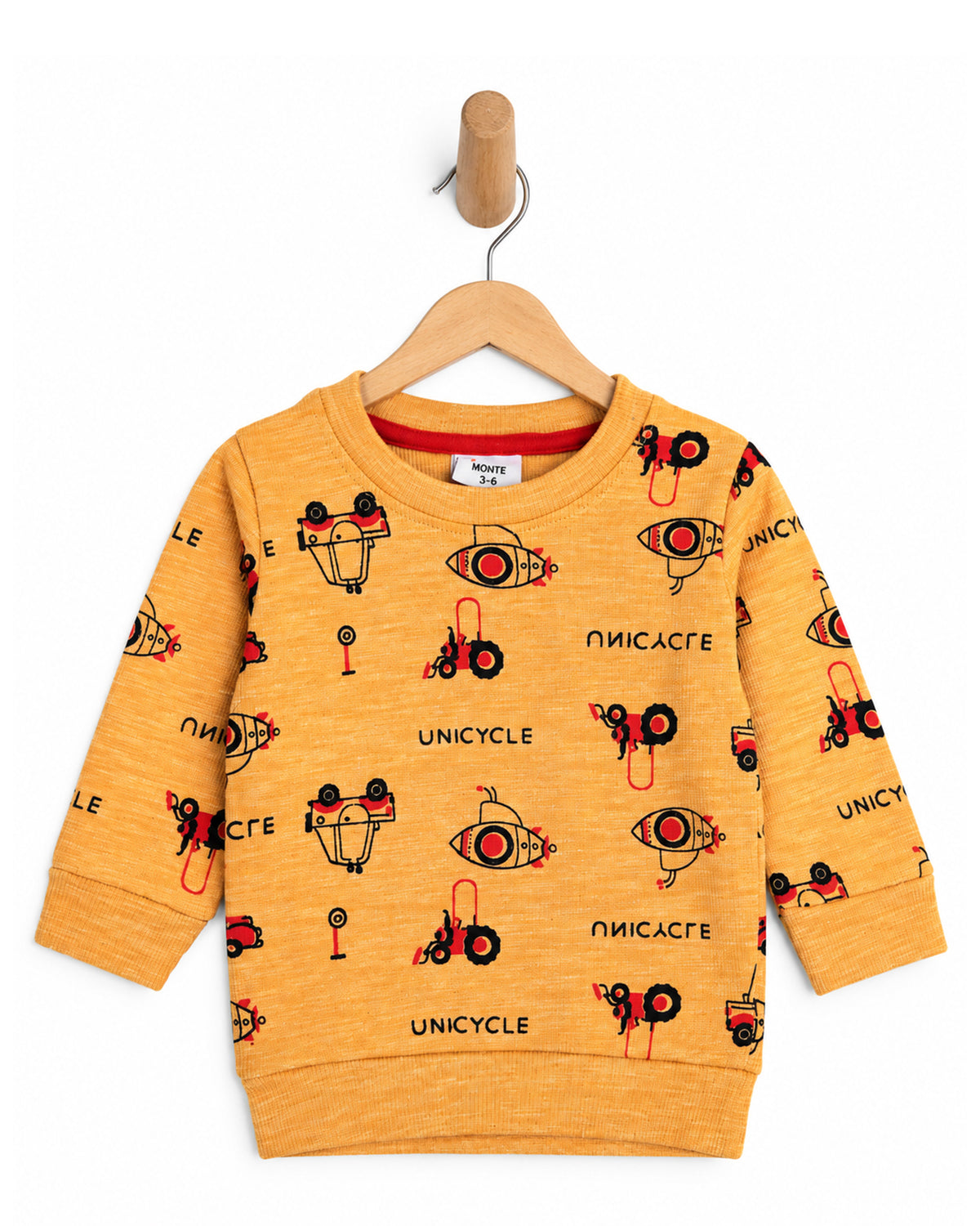 Valuables Newborn Boys Full Sleeves T-Shirt