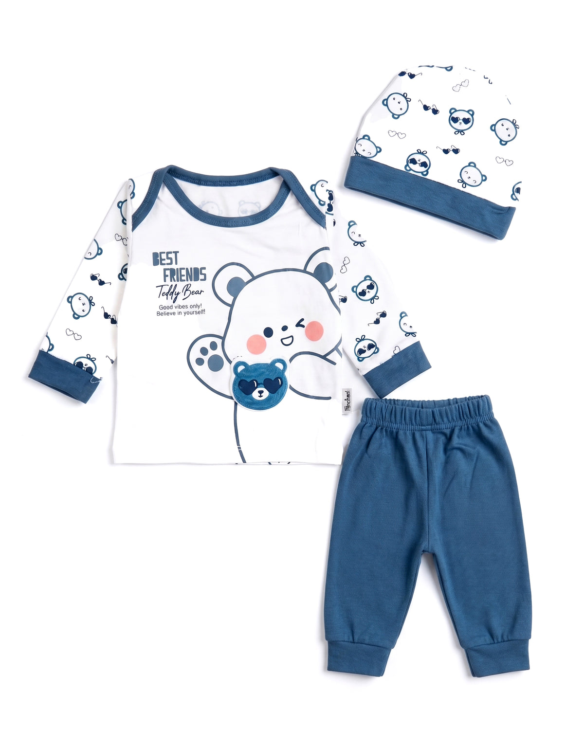 Newborn Boys Full Sleeves Suit