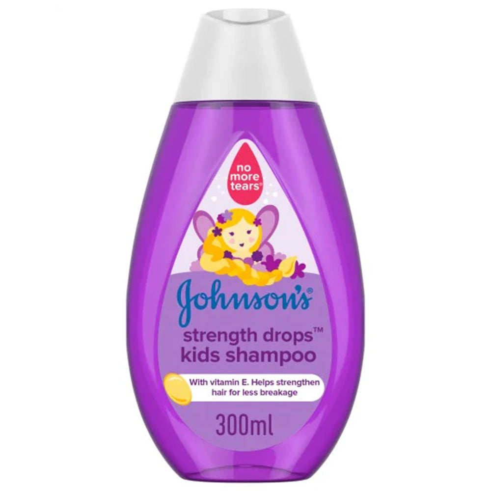 Johnson's Baby- Kids Shampoo, Strength Drops, 300ml, Shampoo & Conditioner, Johnson's, Chase Value