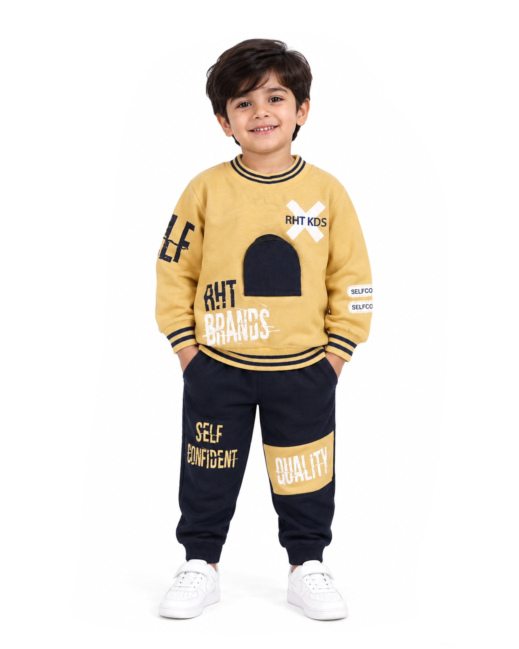 Boys Full Sleeves Suit
