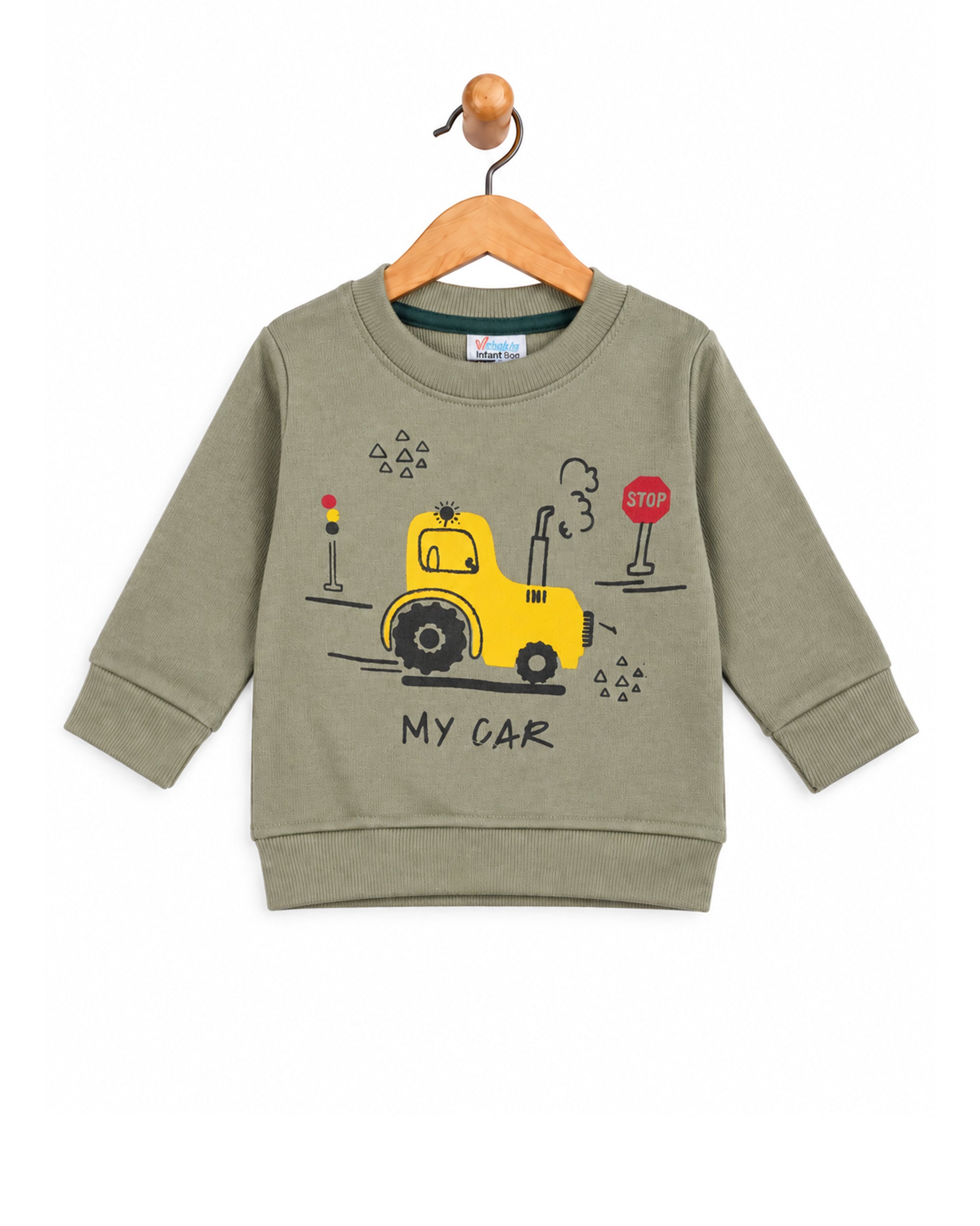 Valuables Newborn Boys Full Sleeves T-Shirt