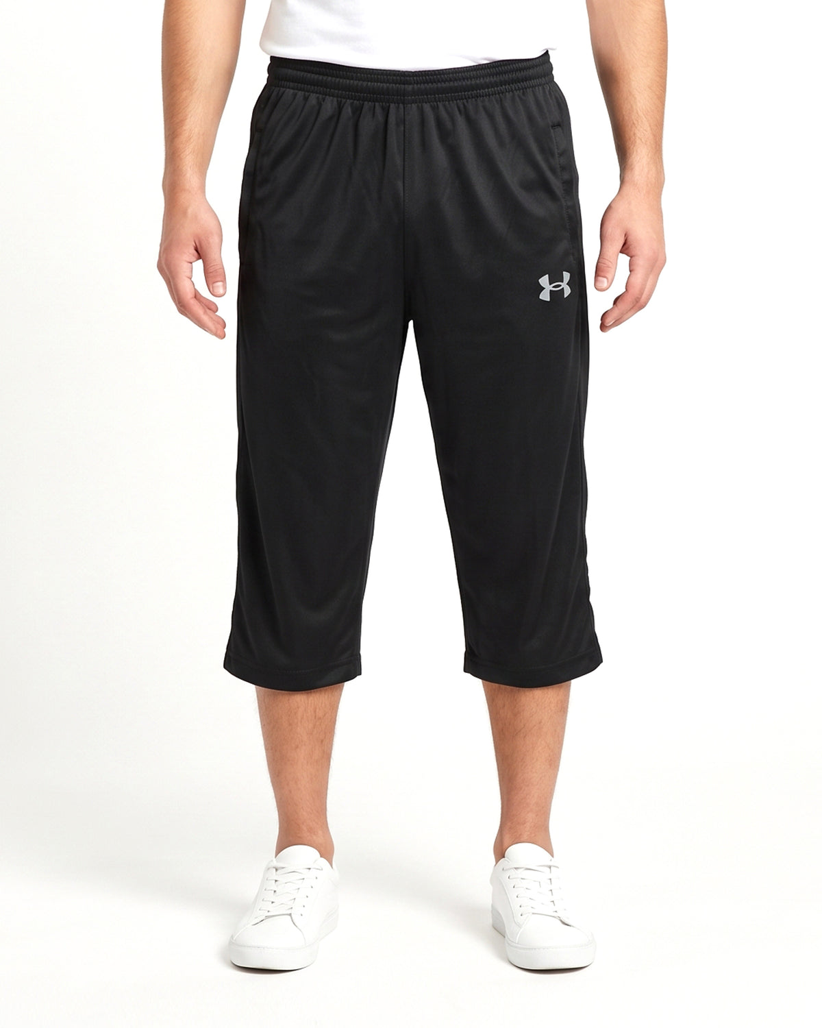 Men's Plain Three Quarter Shorts