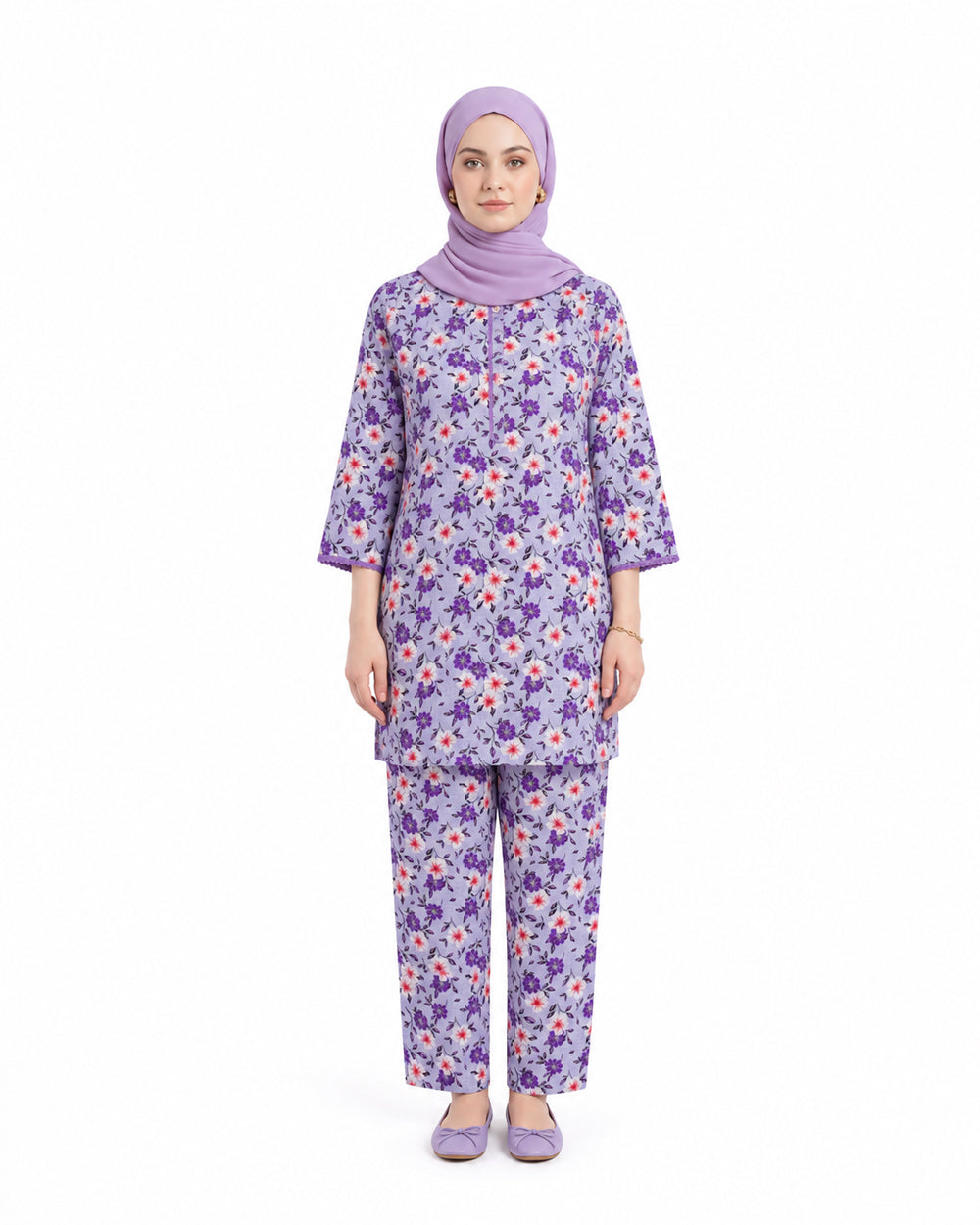 Women's Printed 2 Pc Suit
