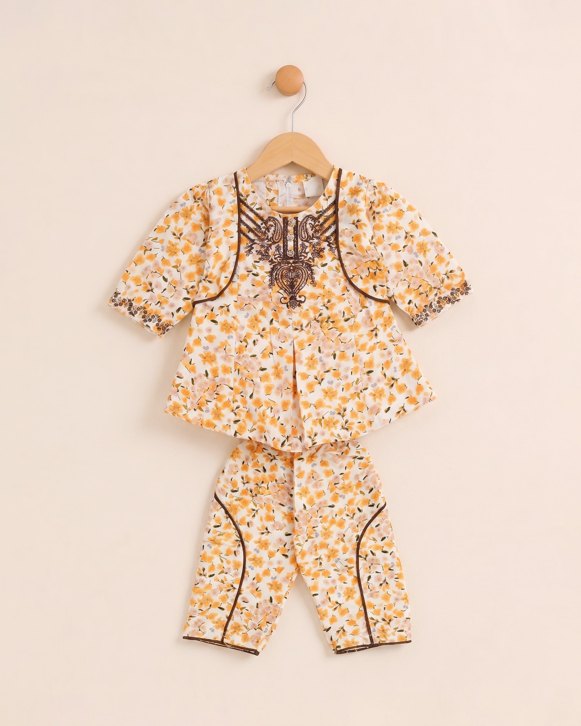 Newborn Girls 2 Pc Suit