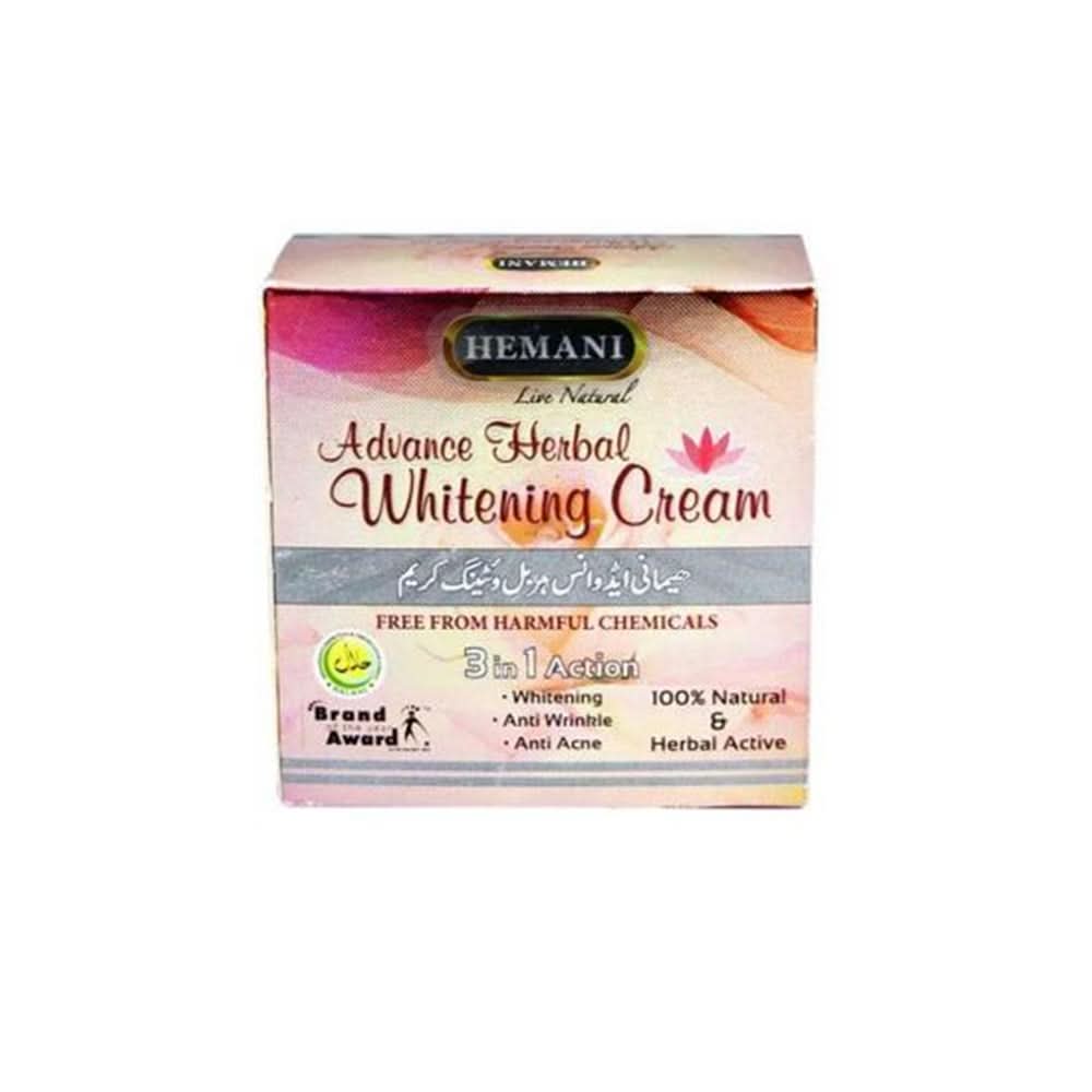 Hemani Whitening Cream 25Gm  - For Women, Creams & Lotions, Hemani, Chase Value