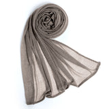 Women's Crinkle Plain Scarves - Multi Color, Women Shawls & Scarves, Chase Value, Chase Value
