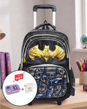 Kids' School Trolley Bag With Free Gift