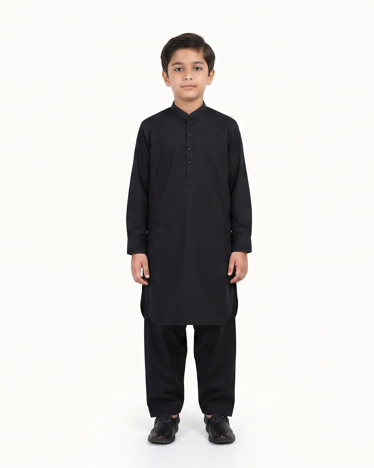 Eminent Boys' Plain Shalwar Kameez
