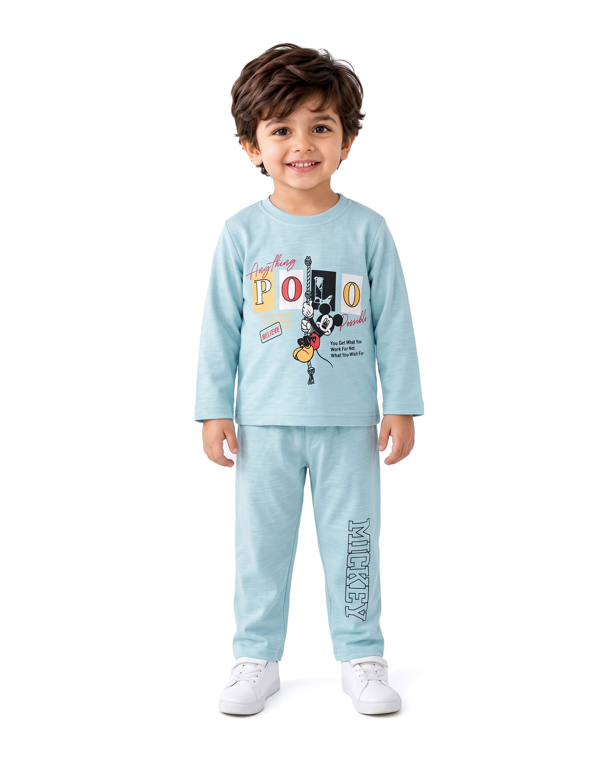 Valuables Boys Printed Full Sleeves Suit