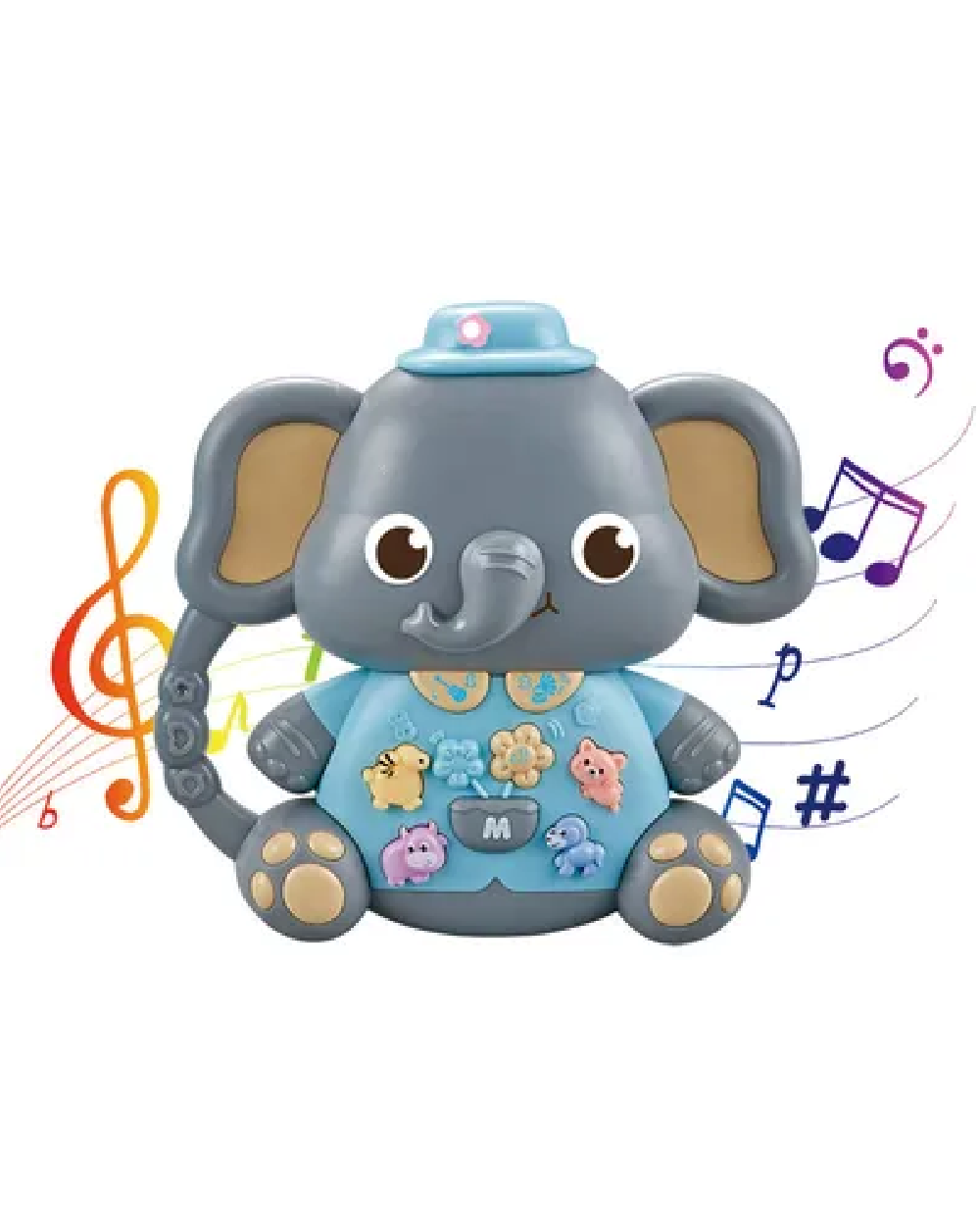 Battery Operated Elephant Piano