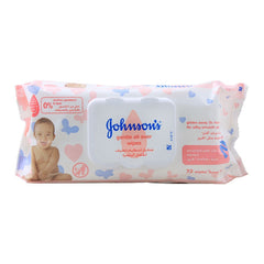 Johnson's Gentle All Over Baby Wipes, 72-Pack, Diapers & Wipes, John & Sons, Chase Value