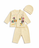 Newborn Boys Suit Set with Cap