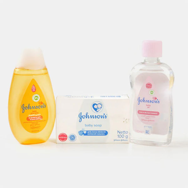 Johnsons Baby Essential Kit 3 Pcs