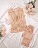 Eminent Women's Nighty Set- 3 Pcs
