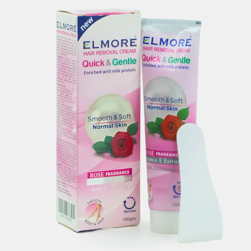 Elmore Hair Removal Cream Rose Tube 50ml, Hair Removal, Elmore, Chase Value