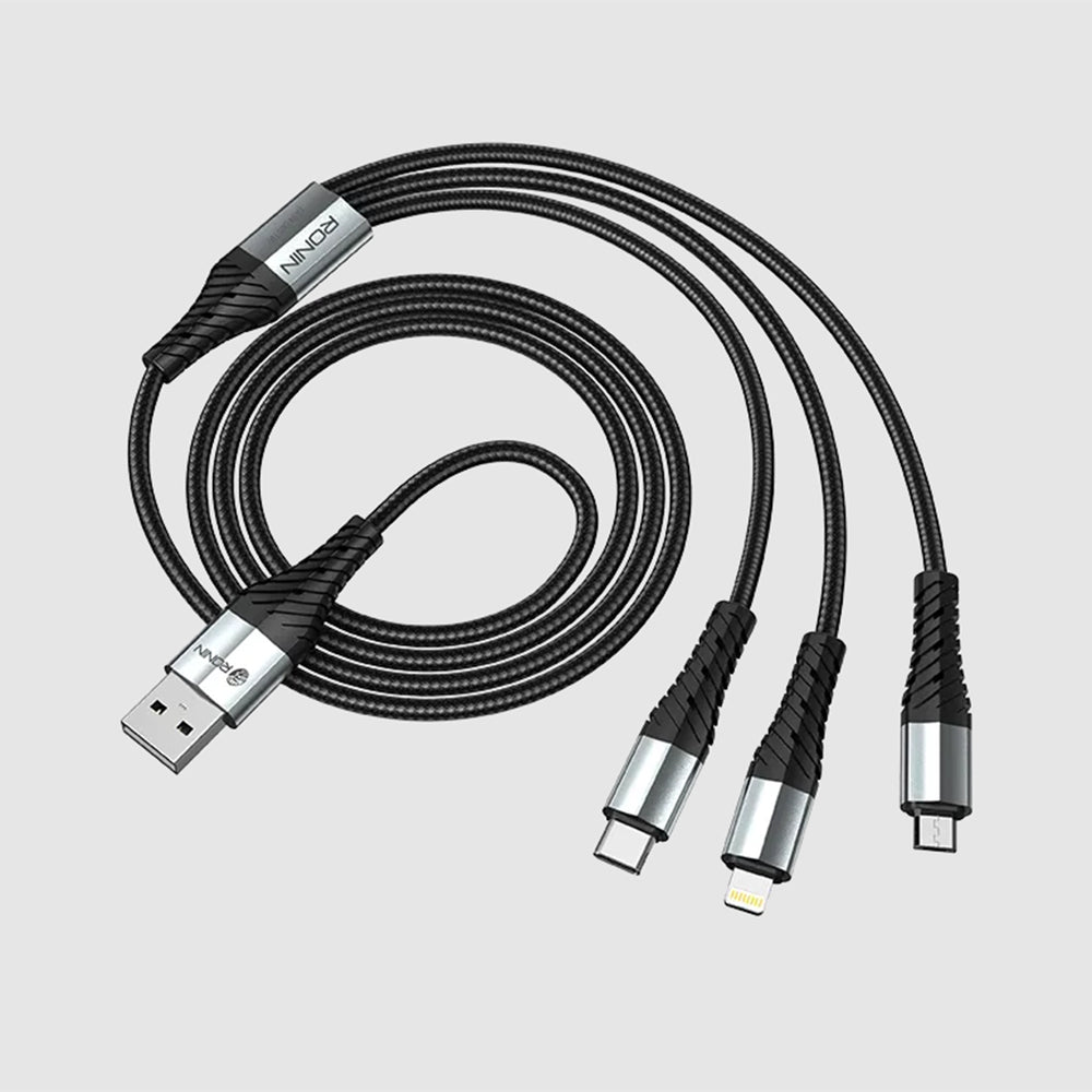 Ronin 3in1 Cable R-305, Mobile Charger, Ronin, Chase Value