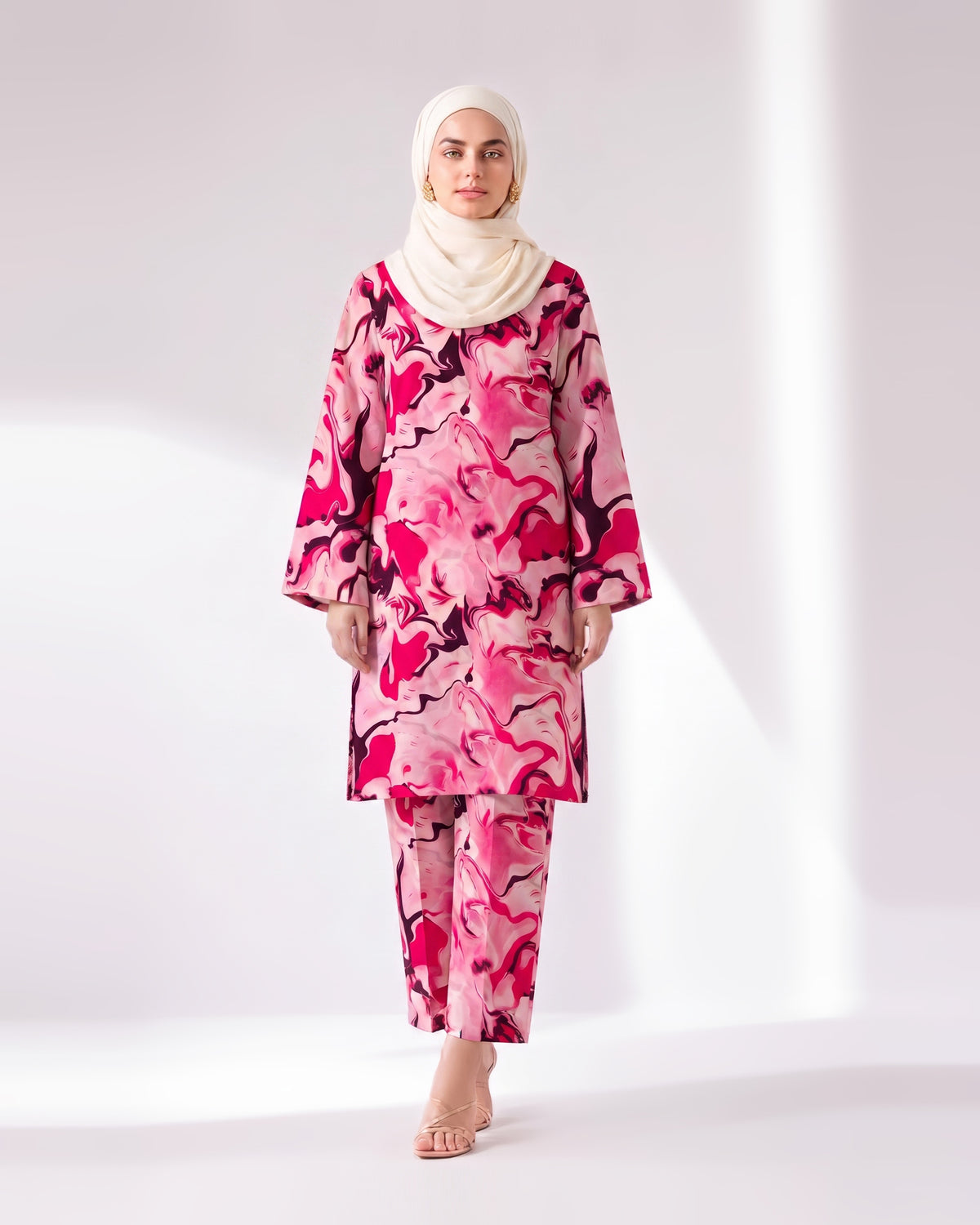 Valuables Women's Printed Unstitched 2 PC Suit