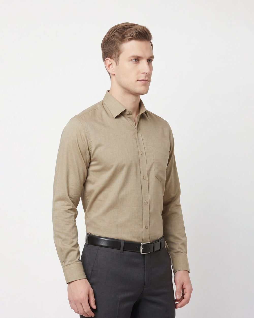 Eminent Men's Tailored Fit Formal Shirt Chambray, Men's Shirts, Eminent, Chase Value