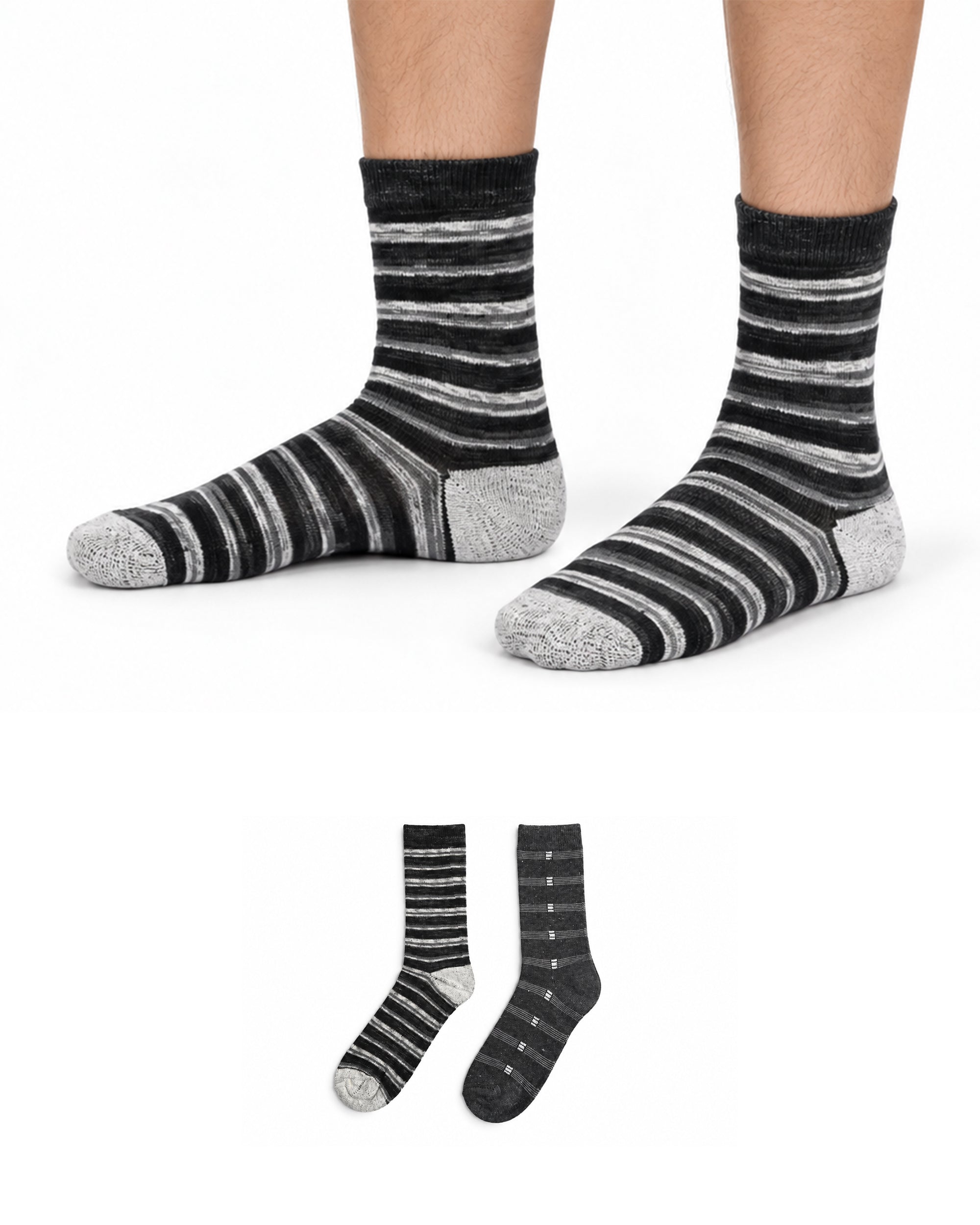 Valuables Boys Printed Lycra Socks - 2 Pc