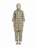 Women's Printed 2 Pc Suit