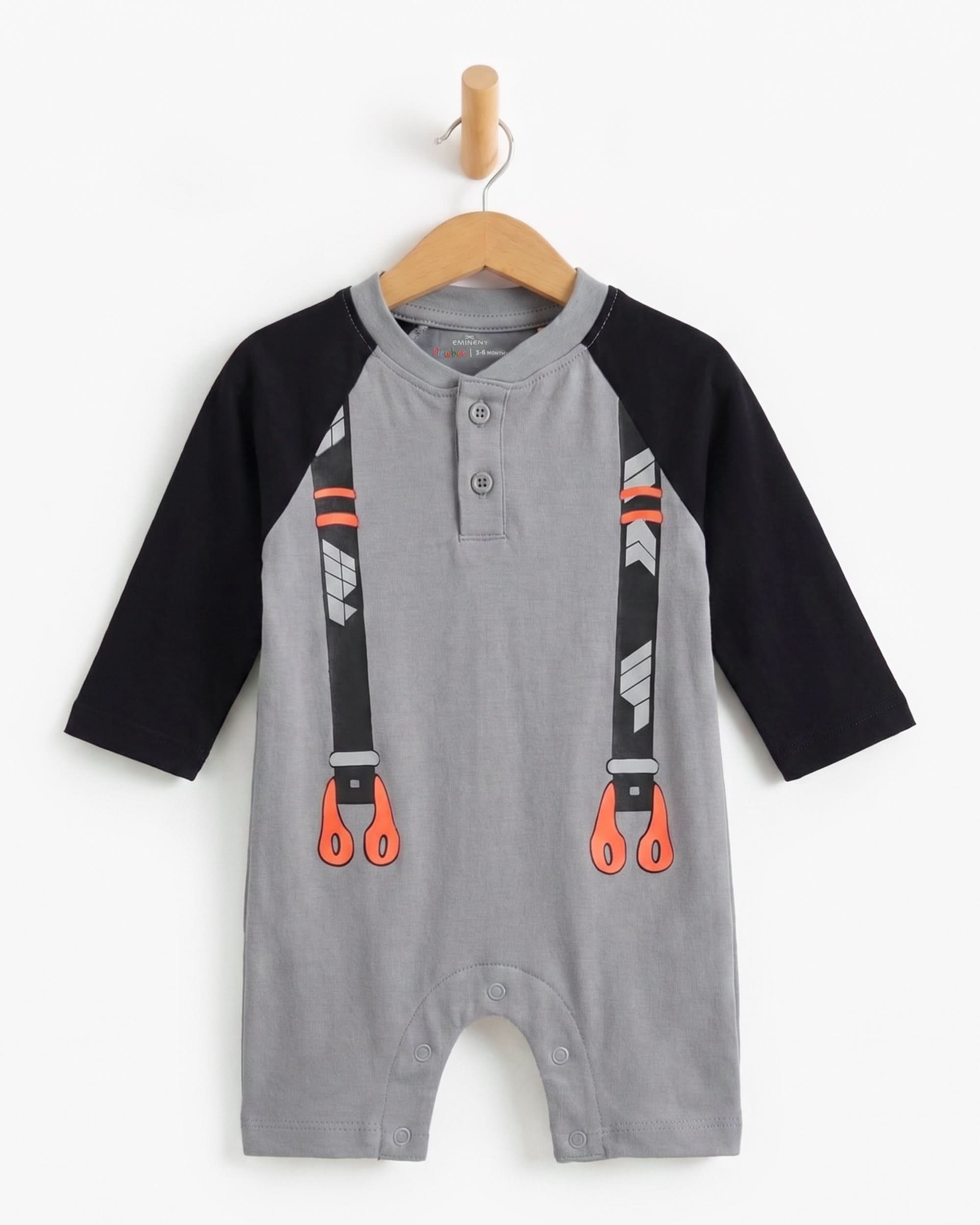 Eminent Newborn Boys Full Sleeves Romper, Newborn Boys Rompers, Eminent, Chase Value