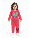 Valuables Girls Printed Full Sleeves Suit