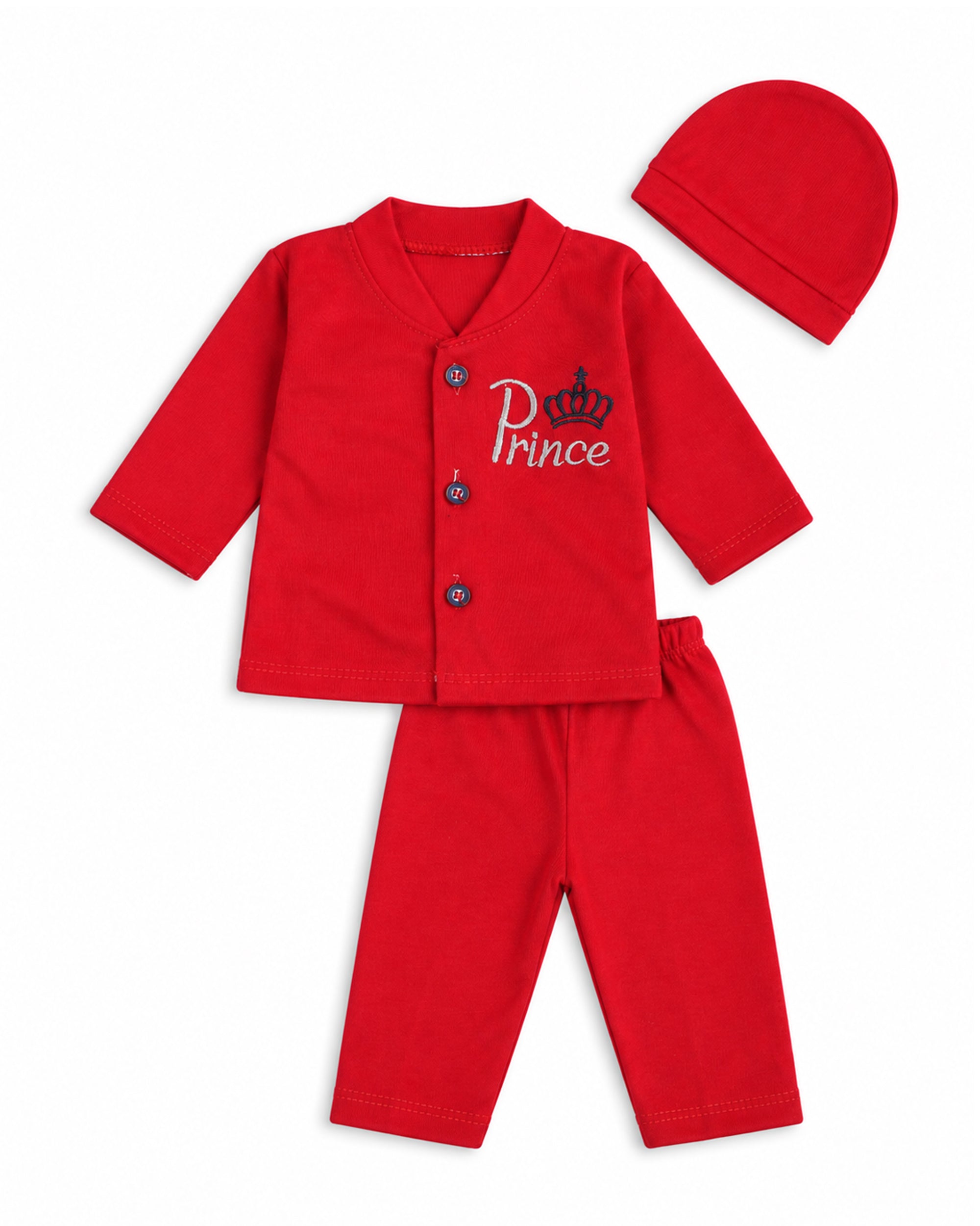 Newborn Boys Full Sleeves Suit