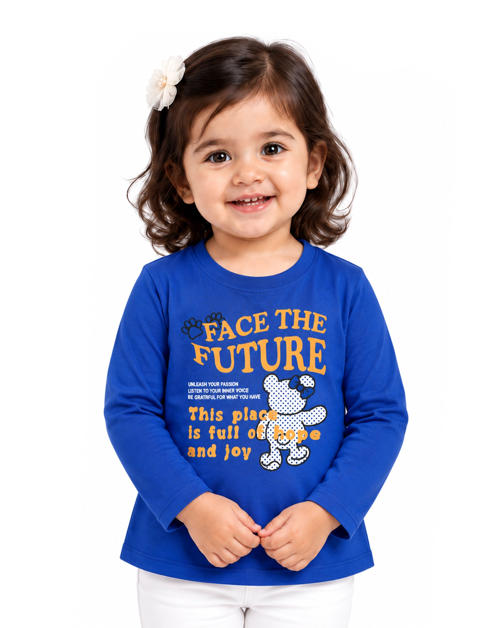 Valuables Girls Full Sleeves T-Shirt