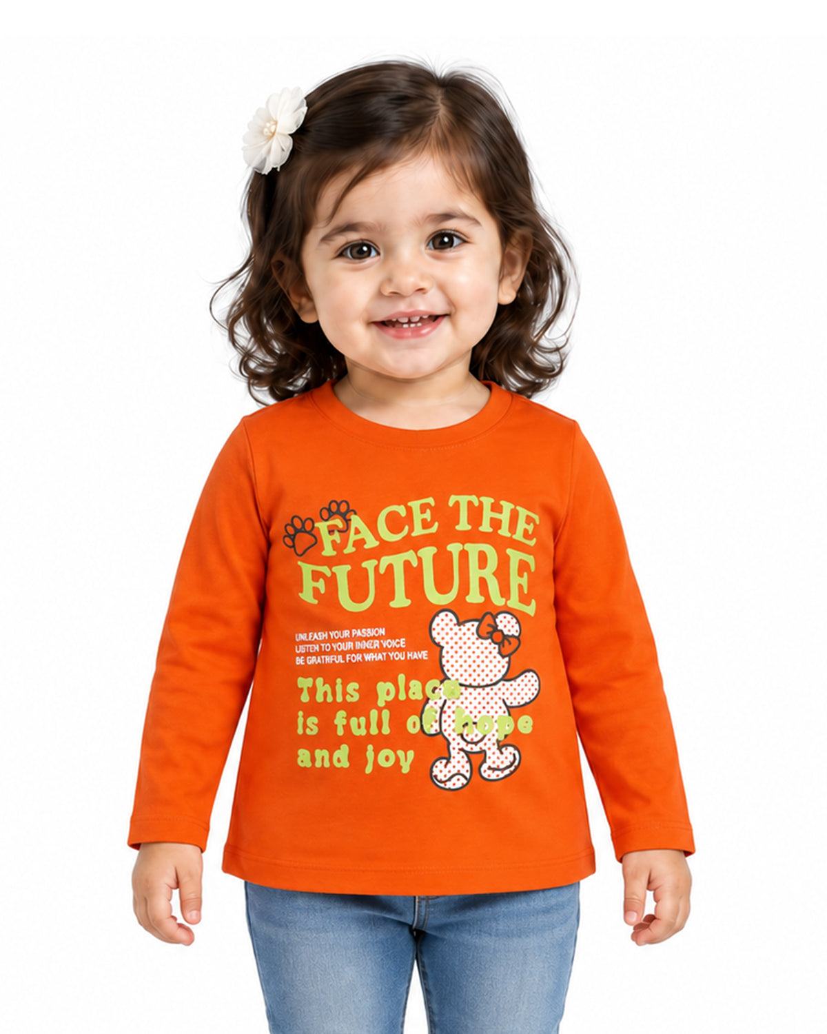 Valuables Girls Full Sleeves T-Shirt