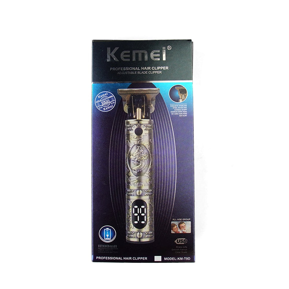 Kemei Trimmer KM-T9D - Golden, Shaver & Trimmers, Kemei, Chase Value