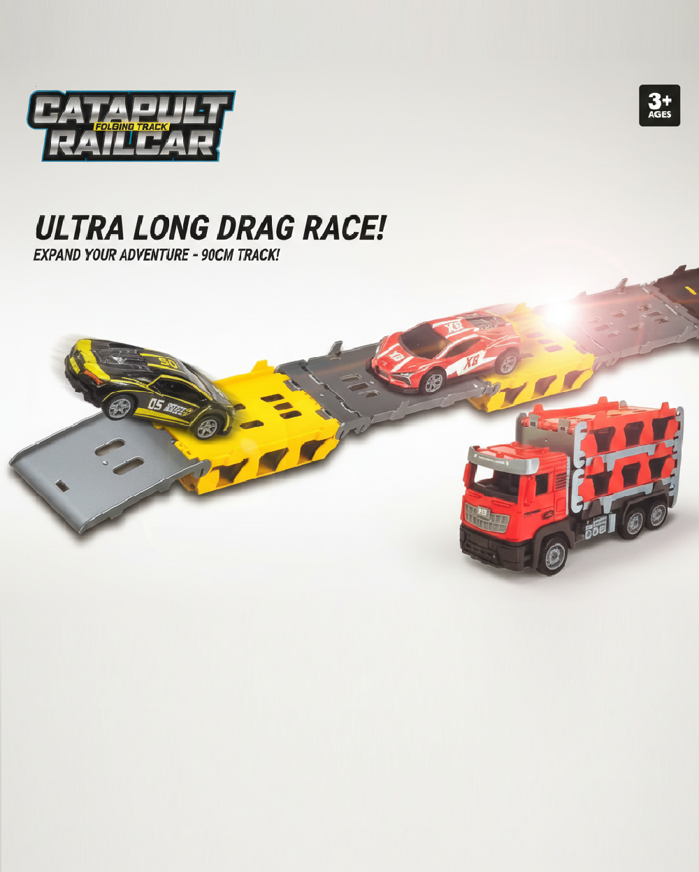 Track Set With Folding Truck