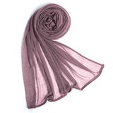 Women's Crinkle Plain Scarves - Multi Color, Women Shawls & Scarves, Chase Value, Chase Value