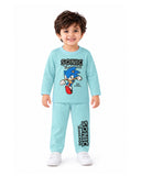 Valuables Boys Printed Full Sleeves Suit