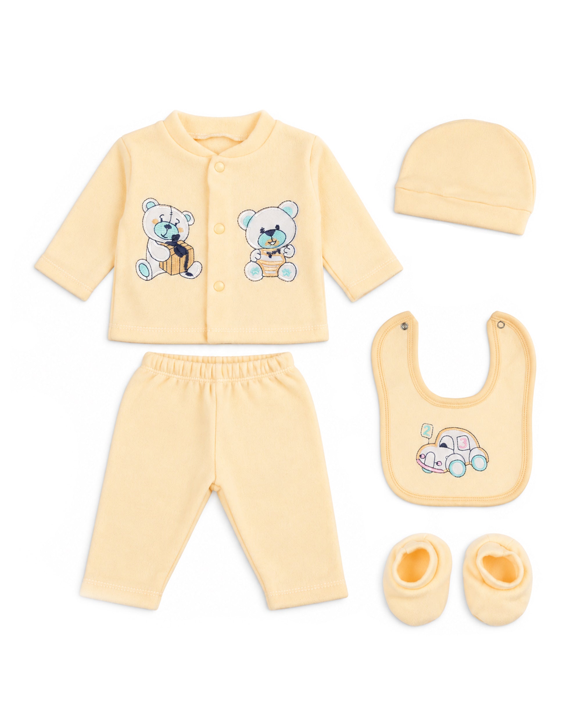 Newborn Unisex Gift Set - 5 Pc