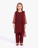 Eminent Girls' Signature Embroidered 3pc Suit