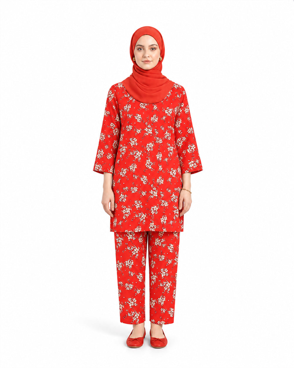 Women's Printed 2 Pc Suit