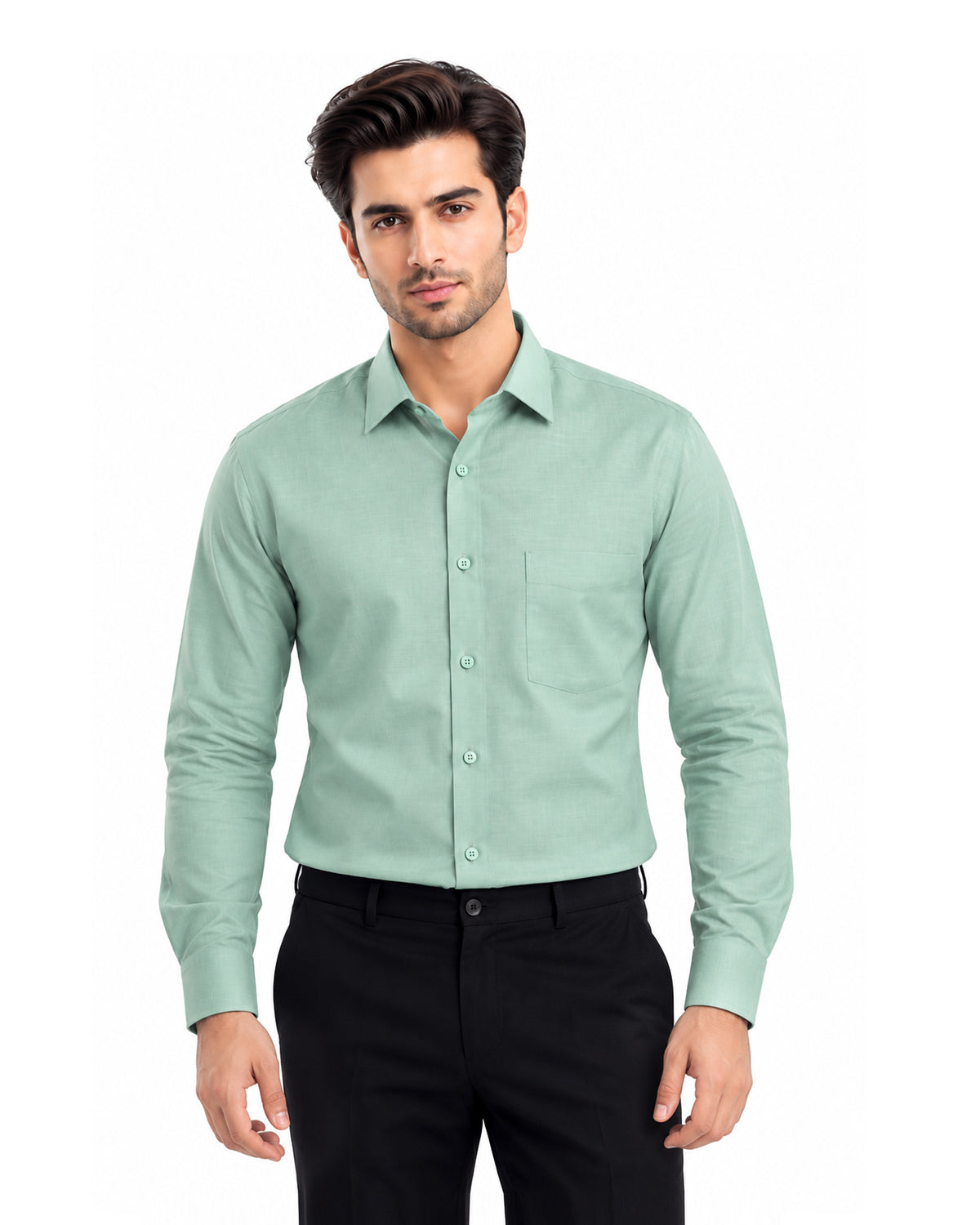 Valuables Men's Chambray Formal Shirt