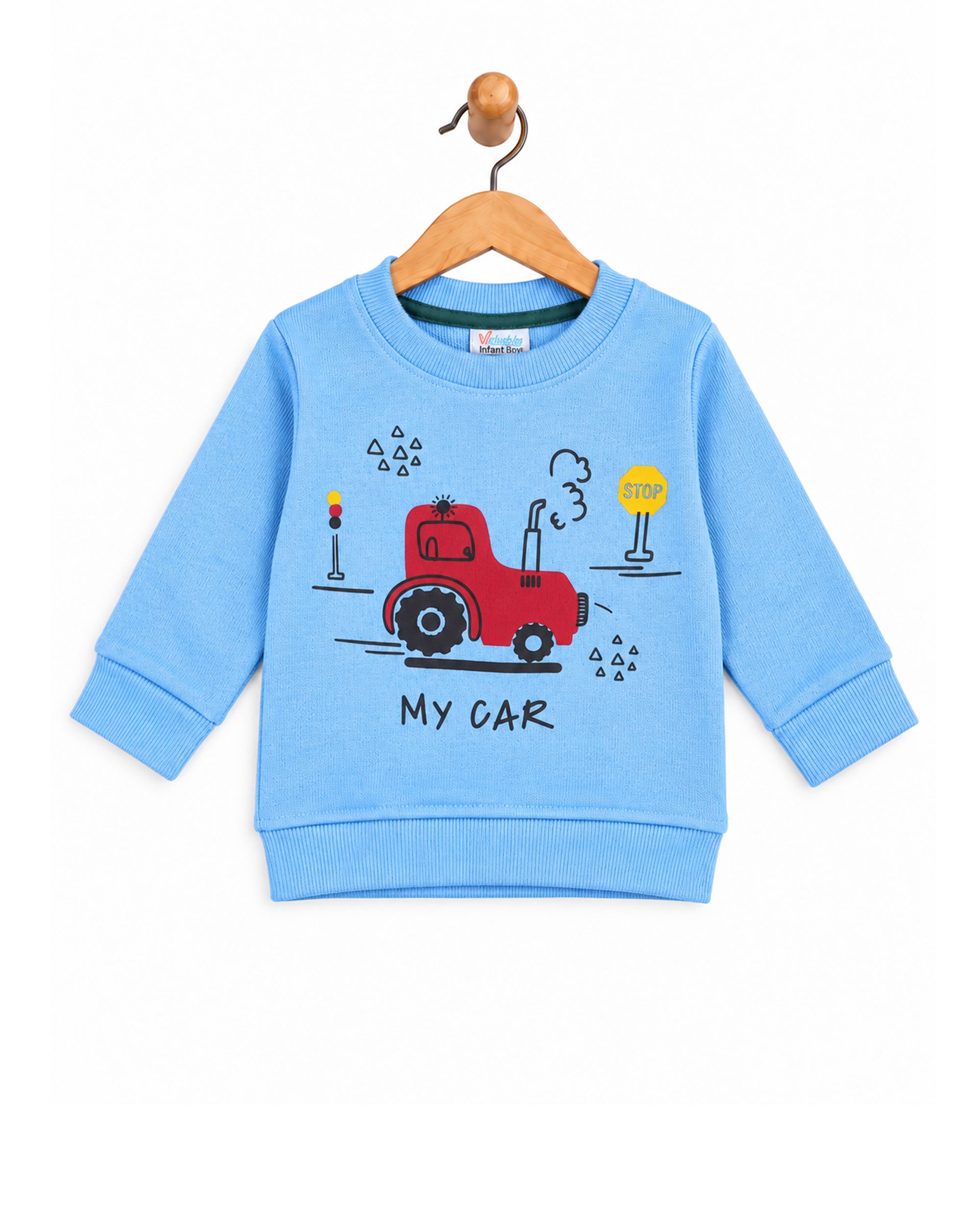 Valuables Newborn Boys Full Sleeves T-Shirt