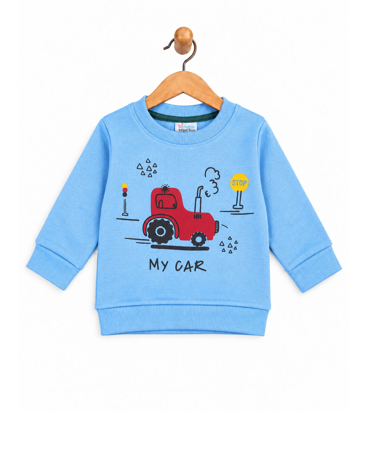 Valuables Newborn Boys Full Sleeves T-Shirt