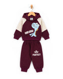 Valuables Newborn Boys Hooded Suit
