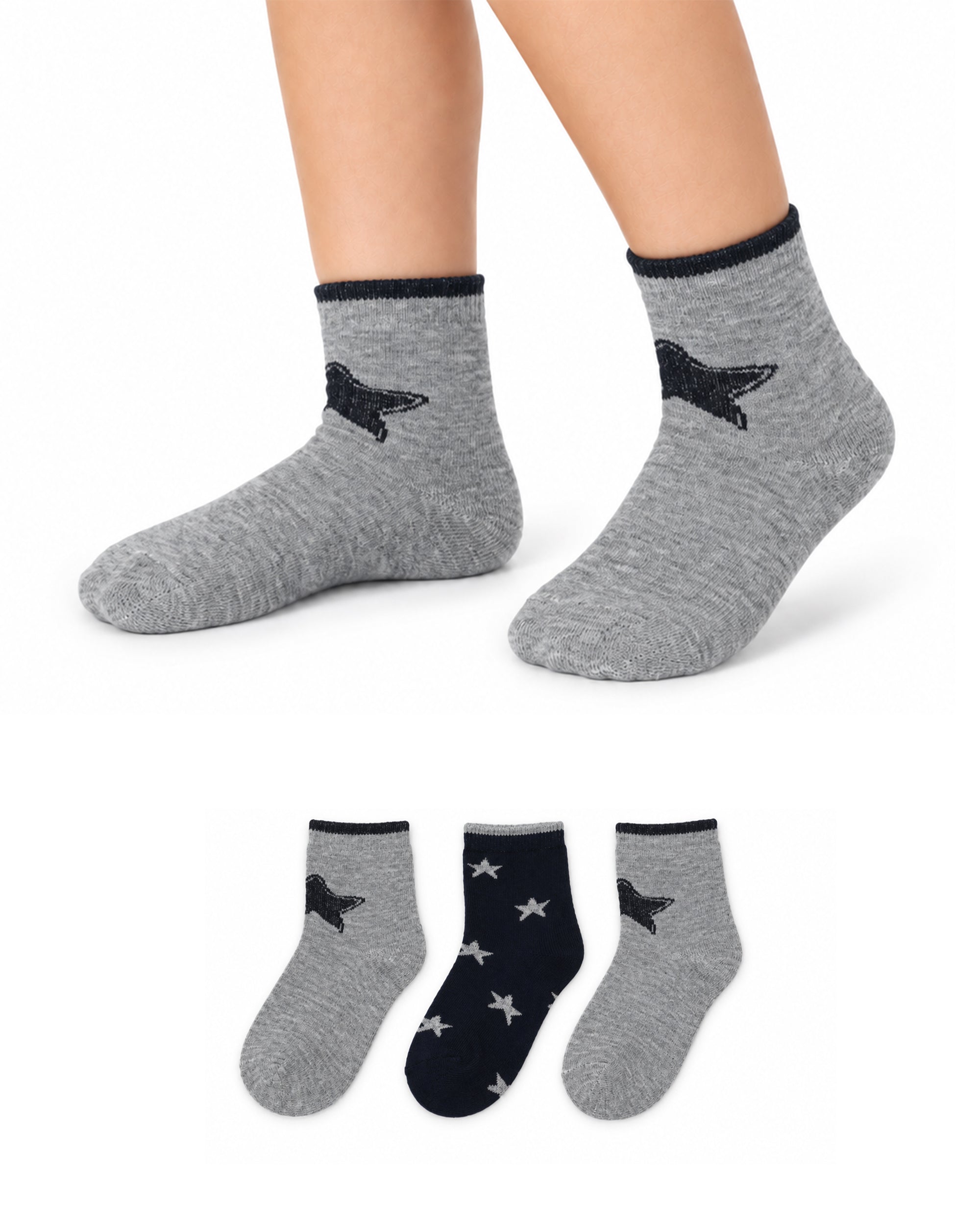 Kids Socks - 3 Pc