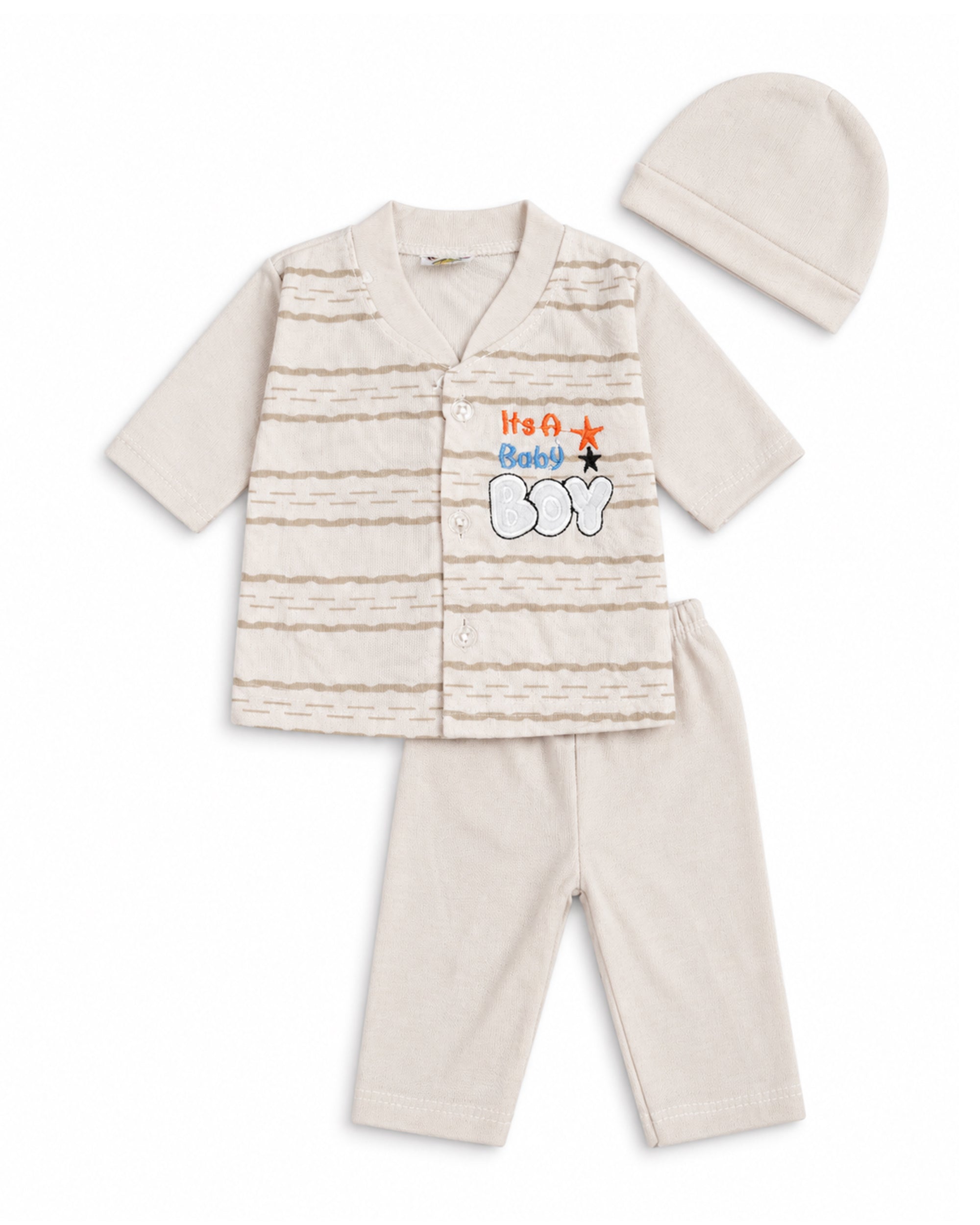 Newborn Boys Full Sleeves Suit