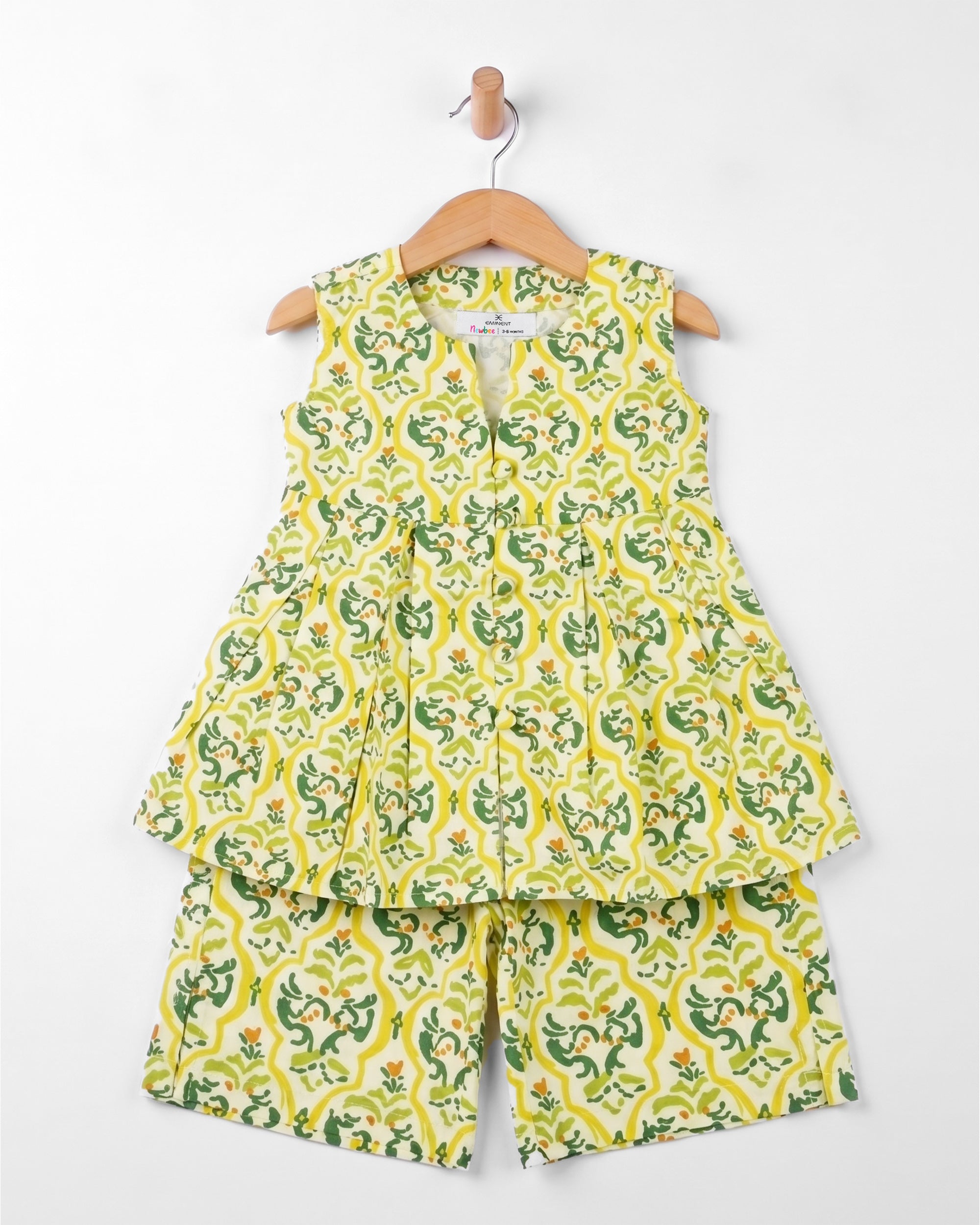Eminent Newborn Girls' Essential Printed 2 Pc Suit