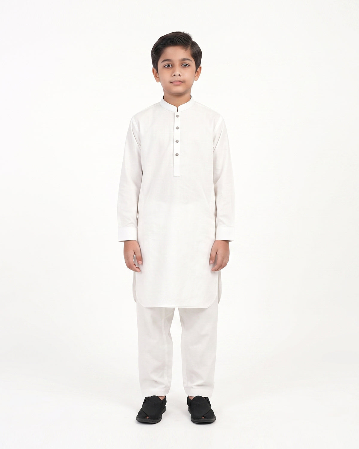 Eminent Boys' Plain Shalwar Kameez