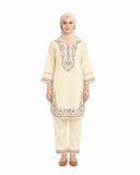 Valuables Women's Embroidered Suit - 2 Pc