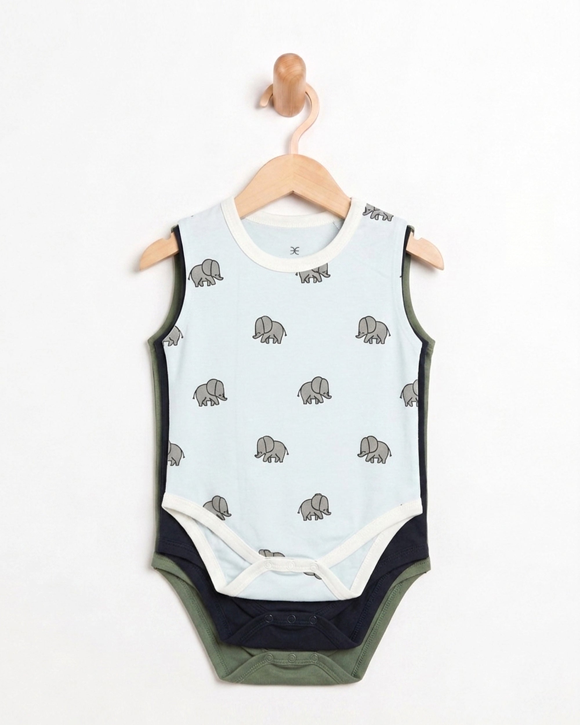 Eminent Newborn Boys' Romper 3 Pc