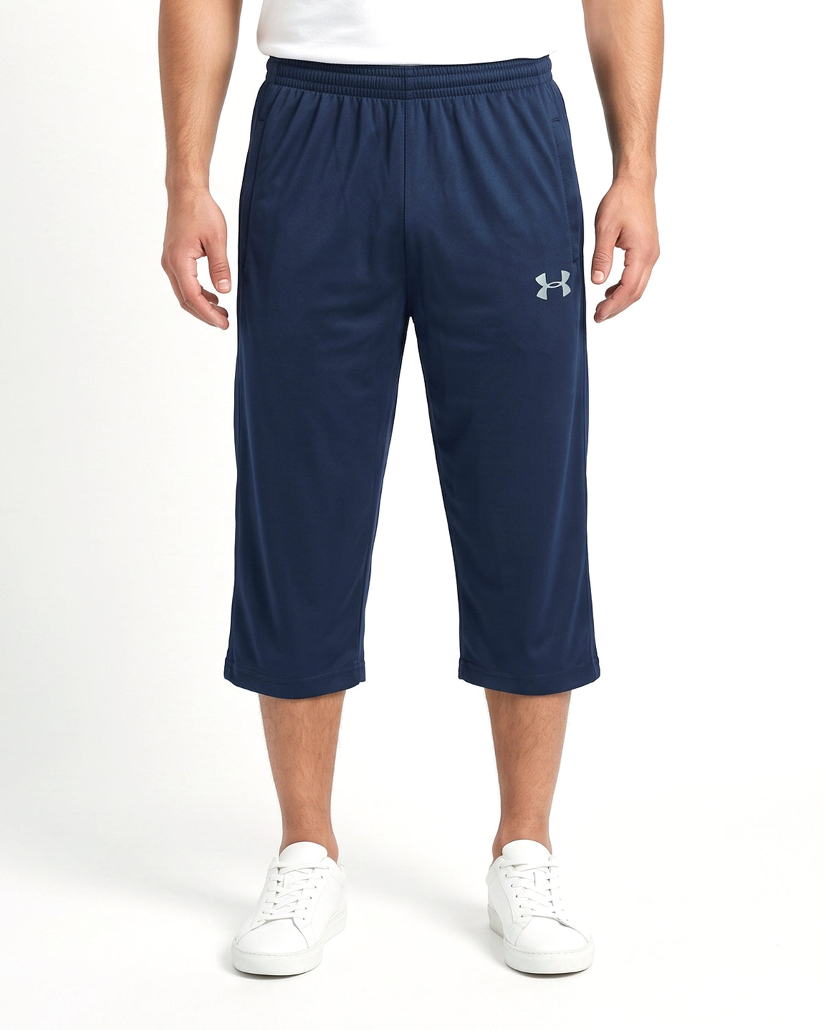 Men's Plain Three Quarter Shorts