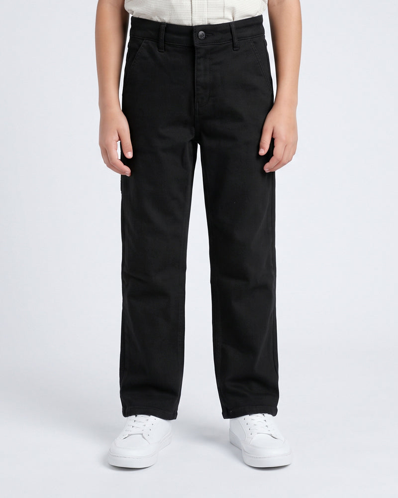 Eminent Boys Straight Fit Woven Cotton Pants